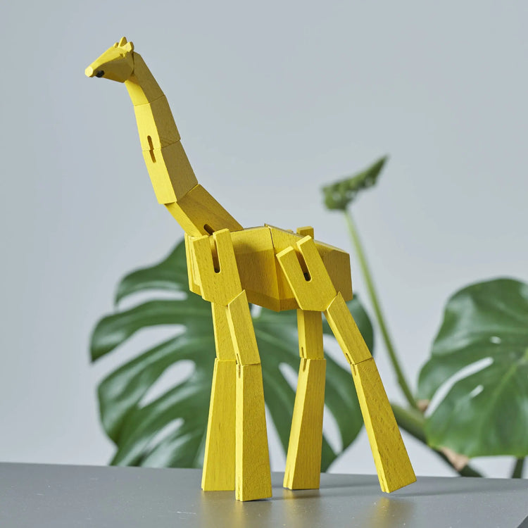 Morphits Giraffe Wooden Puzzle Toy - Creative Twists - Yoshiaki Ito Design