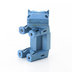 ギャラリービューアに画像をロードし、Morphits ® Hippo Wooden Toy Playset Puzzle Light Blue Sit 1
