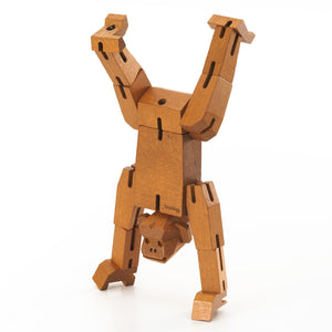 Morphits ® Monkey Wooden Toy Playset Puzzle Handstand
