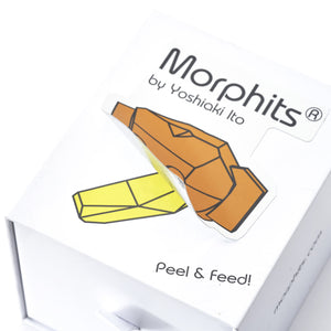 Morphits ® Monkey Wooden Toy Playset Puzzle Box Sticker Peel 