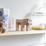 ギャラリービューアに画像をロードし、Morphits ® Pig  Wooden Toy Playset Puzzle Natural Shelf
