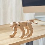ギャラリービューアに画像をロードし、Morphits ® Tiger Wooden Toy Playset Puzzle Natural Coumputer
