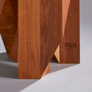 Yosegi Wood Stool: Japanese Elegance meets Modern Style Logo